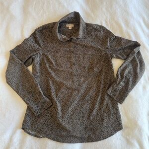 Cheetah print blouse